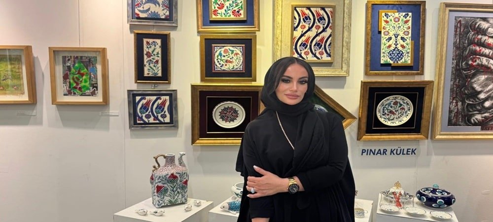 ÇİNİ SANATINA RUH KATAN SANATÇI PINAR KÜLEK