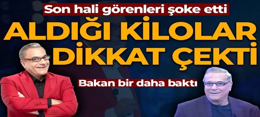 Ünlü şovmen Mehmet Ali Erbil'in son hali görenleri şoke etti! Aldığı kilolar gözden kaçmadı.